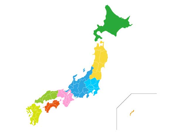日本地図